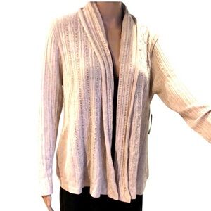 𝅺BEIGE shrug, PXL NWT